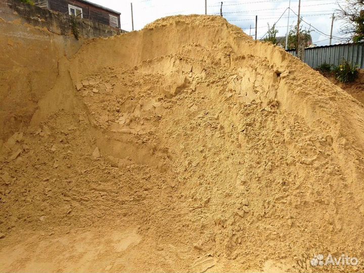 Песок строительный с доставкой