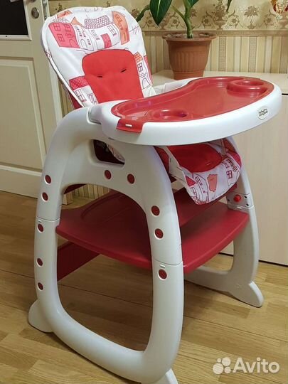 Стульчик для кормления babyton трансформер 2 в 1