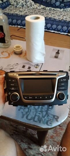 Штатная магнитола на hyundai solaris 1