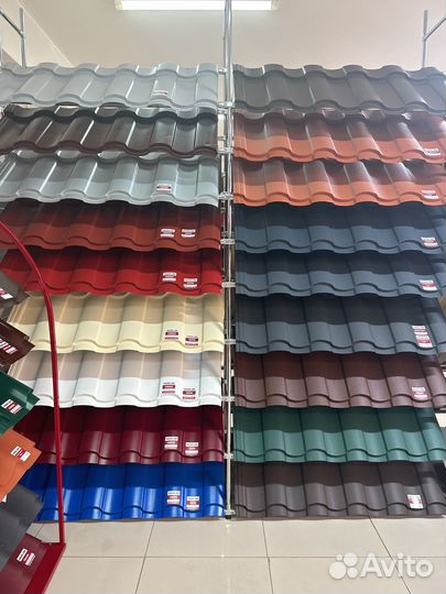 Кровля профнастил металлочерепица шифер