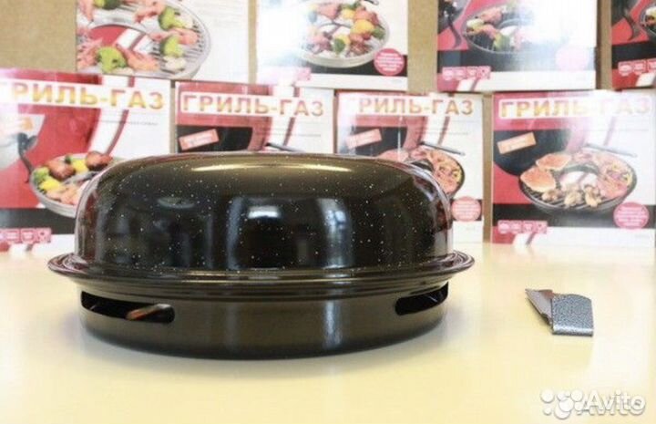 Гриль газ эмалированное покрытие