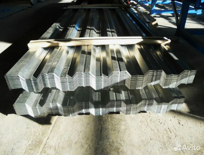 Профнастил нс35 1000 (1060), 0.45 мм, оцинкованный