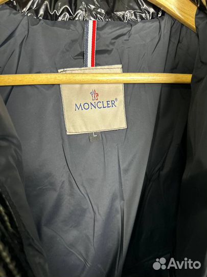 Пуховик Moncler глянец