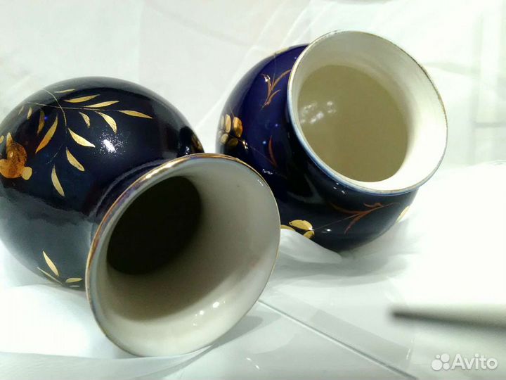 Вазы СССР- гжель