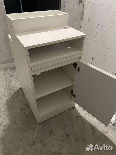 Тумба офисная белая