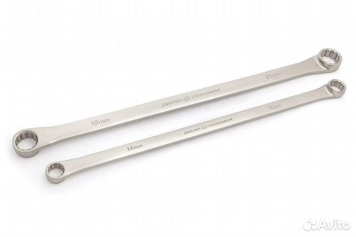 Ключи накидные удлиненные от 8х10 до 19х34