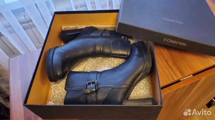 Зимние сапожки Chester/Carnaby. Кожа, мех. 36р-р