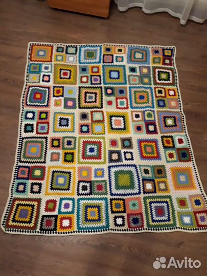 Плед ручной работы