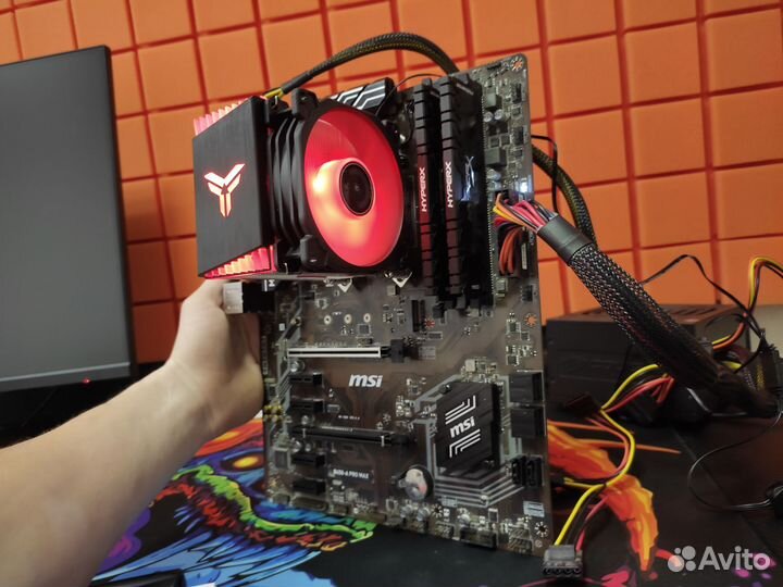 Материнская плата B450-A PRO MAX+ Ryzen 7 2700 PRO