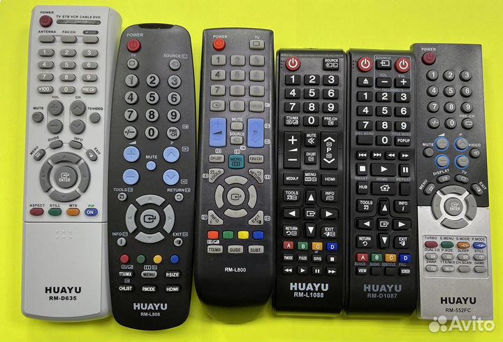 Пульты Samsung. Lg. Philips. Panasonic. Mystery