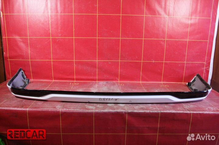 Спойлер бампера зад Executive Toyota Land Cruiser