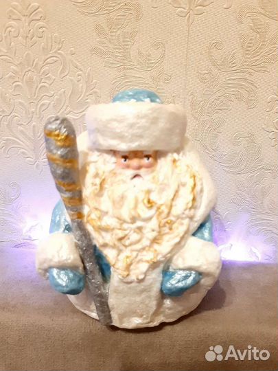 Дед морозик (ватная игрушка)