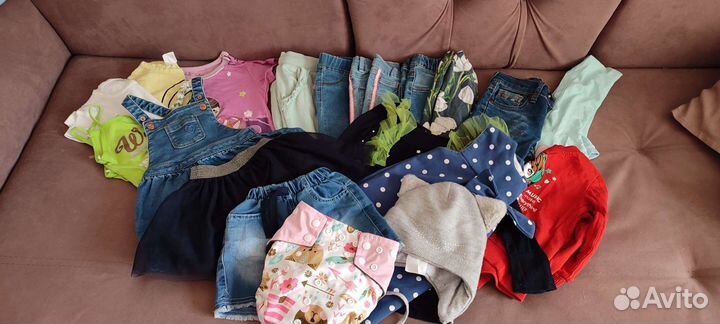 Пакет одежды для девочки 86 92 см