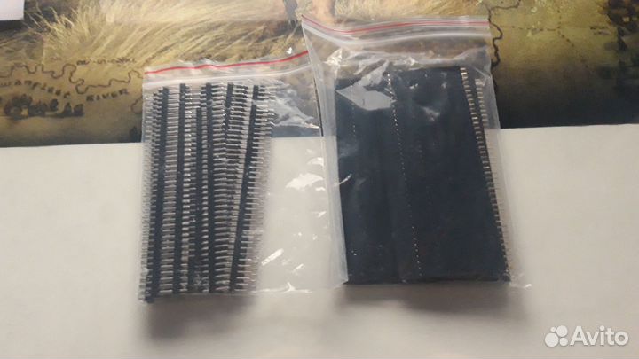 Однорядные штекеры и гнёзда для Arduino-проектов