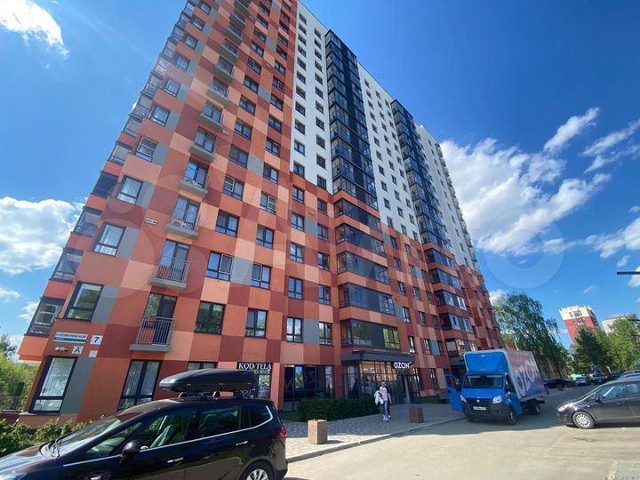 2-к. квартира, 59 м², 3/17 эт.