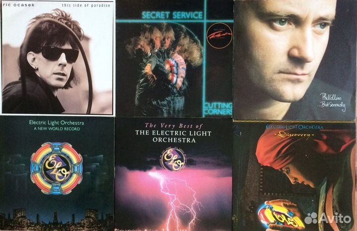 Ric Ocasek/ELO/Secret Service/Phil Collins