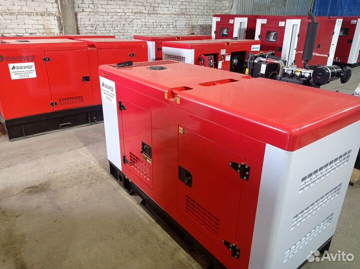 Дизельная электростанция 120 кВт в кожухе