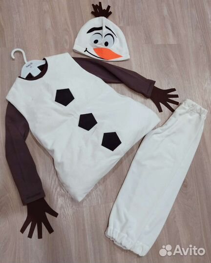 Костюм Снеговика Олафа. Ручная работа