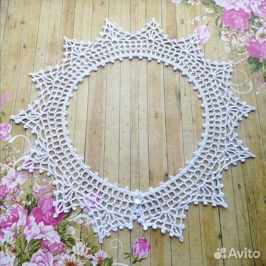 Вязаные воротнички