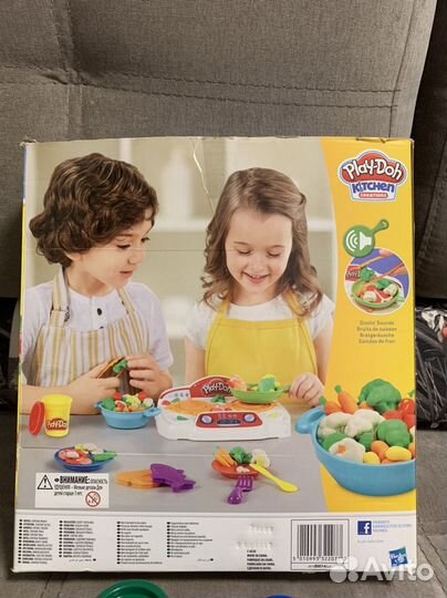 Набор Play-Doh Кухня с новым пластилином