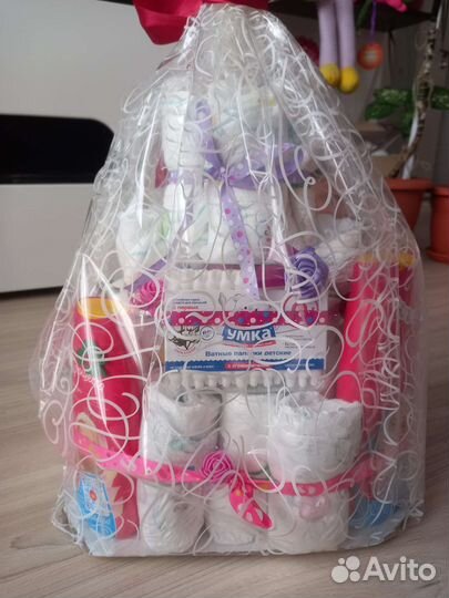 Торт из подгузников