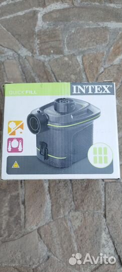 Насос intex quick fill электрический