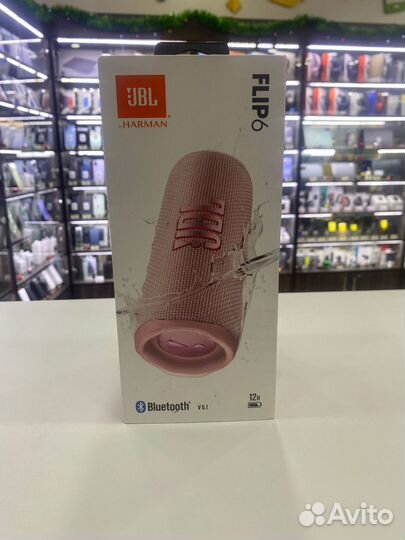 Колонка jbl Flip 6 Pink