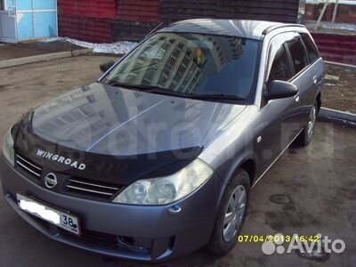 Реснички на фары для Nissan Wingroad 2002-2005