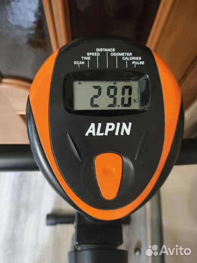 Велотренажер alpin optimal b-175