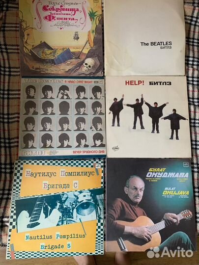 Пластинки виниловые СССР