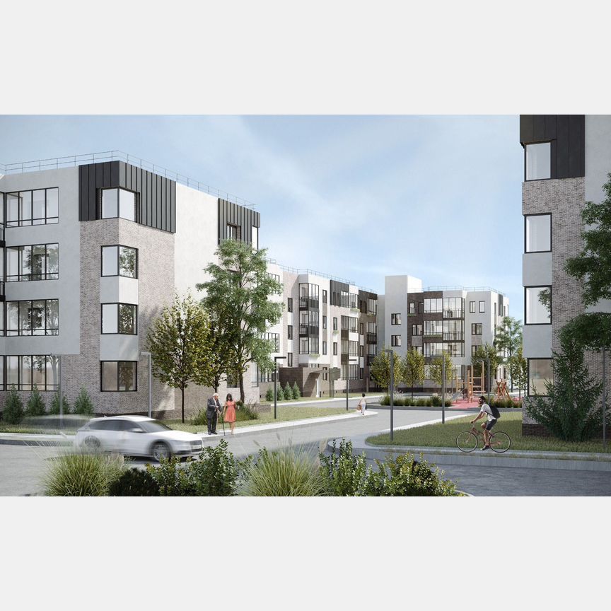 2-к. квартира, 57,1 м², 4/4 эт.