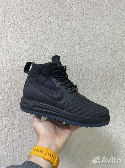 Зимние ботинки Nike Air Force Lunar Duckboot grey