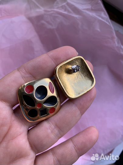 Серьги винтажные Monet