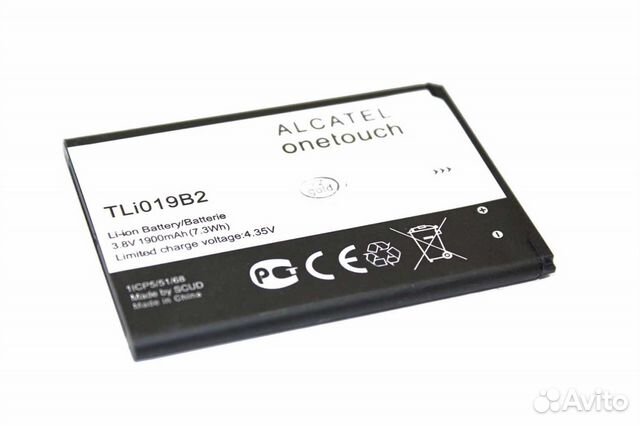 Аккумуляторная батарея Alcatel OT7041D POP C7