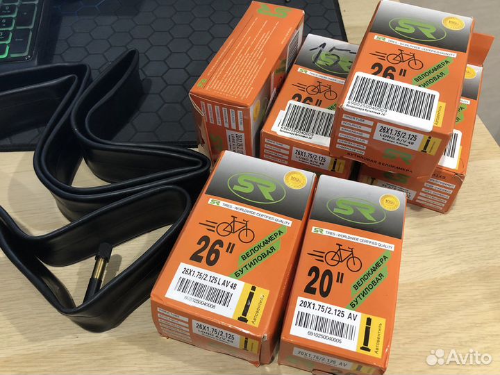 Велосипедная камера 20, 24, 26 дюймов