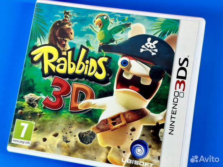 Rabbids 3D (картридж, Nintendo 2DS/3DS)