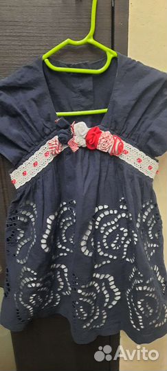 Платье для девочки 92