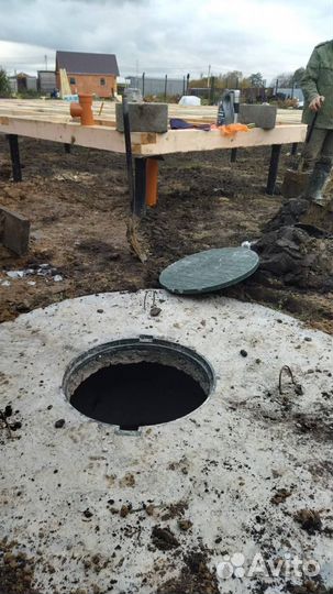 Септики из бетонных колец свое производство