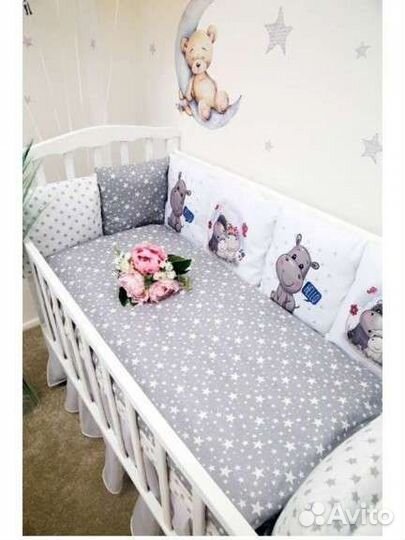 Бортики в кроватку