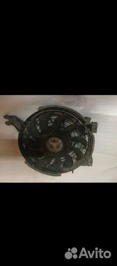 Диффузор а/с в сборе на тойота ленд крузер