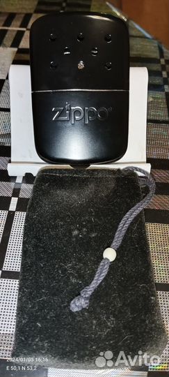 Каталитическая грелка Zippo black 2 шт