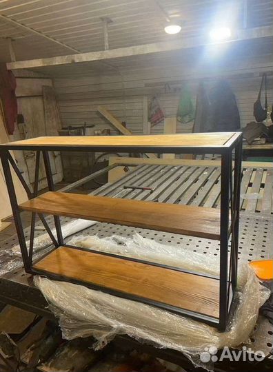 Новый стеллаж в стиле лофт