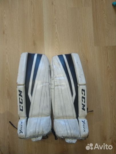 Щитки вратарские хоккейные детские CCM 24 размер