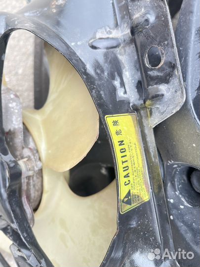 Вентилятор кондиционера, правый, Mitsubishi Fto