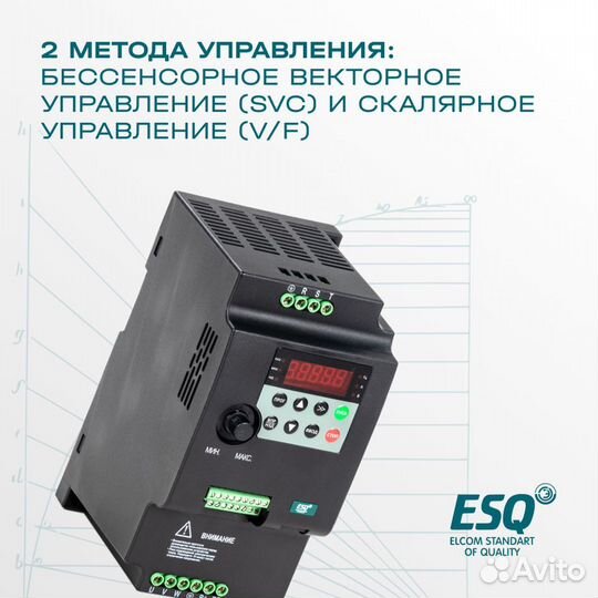 Частотный преобразователь ESQ-230 5.5 кВт 380В