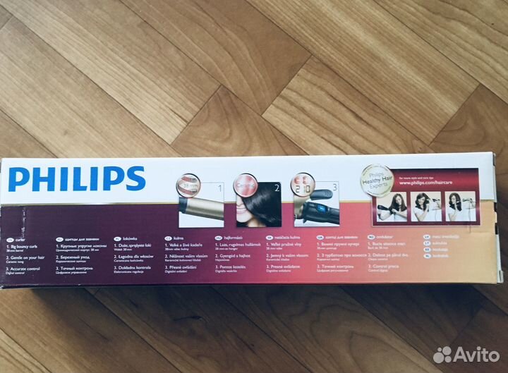 Щипцы для завивки волос (плойка) Philips
