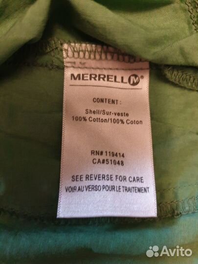 Рубашка merrell М хлопок