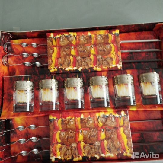 Мужской подарочный набор шампура