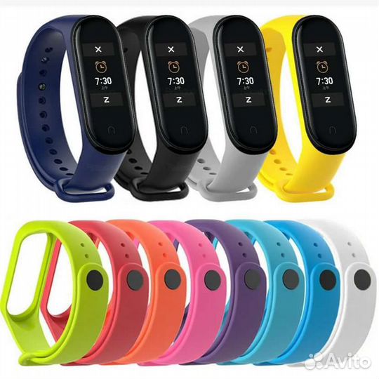 Силиконовый ремешок для Mi band 5