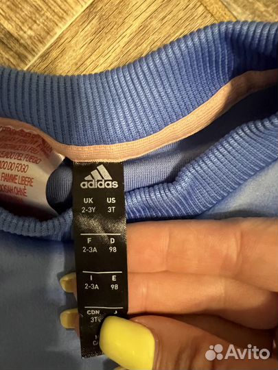 Костюмчики адидас оригинал на девочку 98